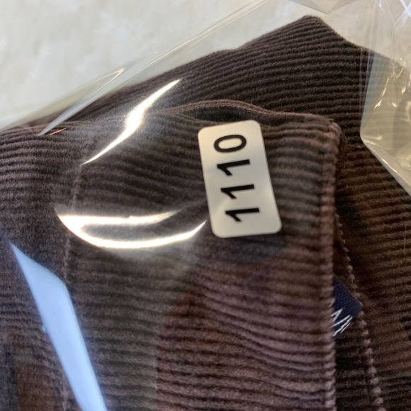 CHADWICKS Brown Corduroy Straight Leg Pants Womens Size 6 Petite Stretch Casual - Picture 9 of 9